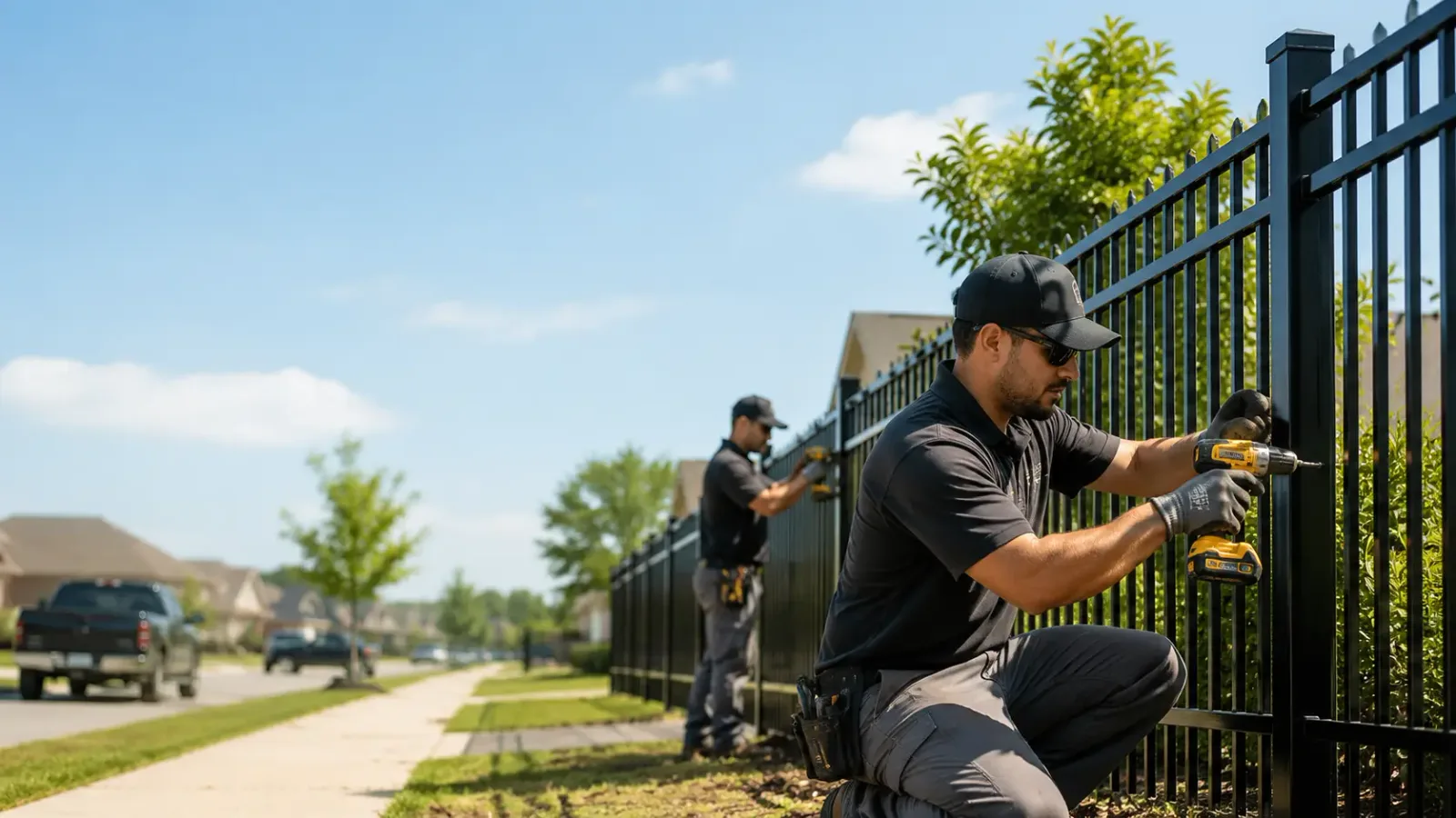 Metal Fence Installation in Avon, NC